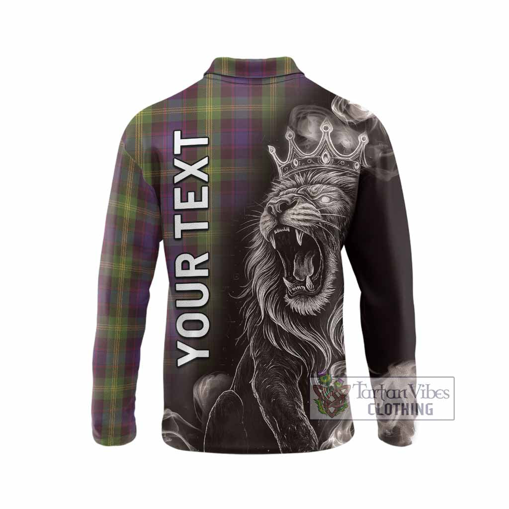 Watson Tartan Long Sleeve Polo Shirt Roaring Lion Heritage