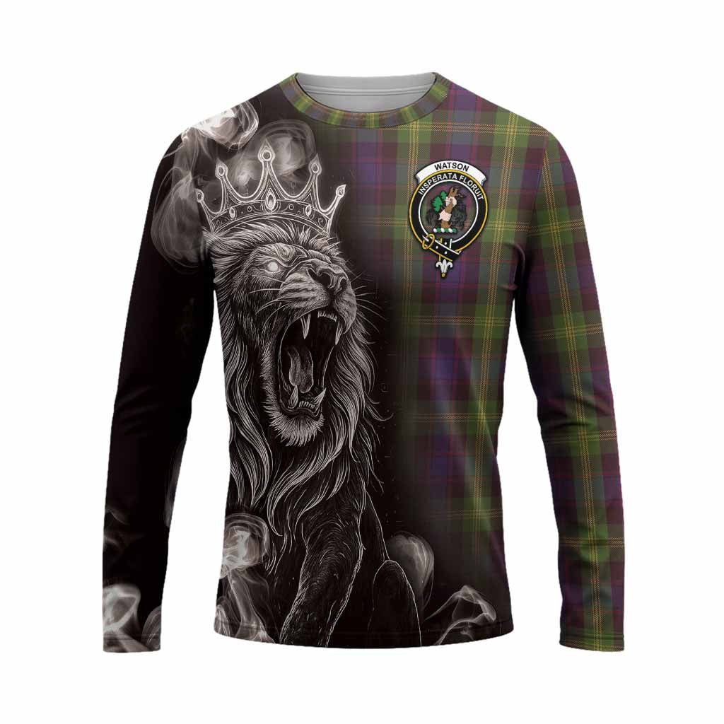 Watson Tartan Long Sleeve T-Shirt Roaring Lion Heritage