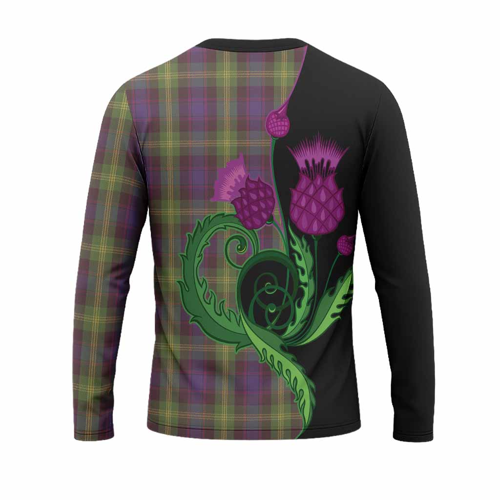 Watson Tartan Long Sleeve T-Shirt Traditional Scottish Thistle