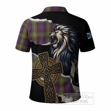Watson Tartan Scottish Polo Shirt Lion Celtic Heritage