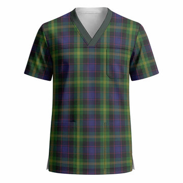 Watson Tartan Scrub Top - Tartan Vibes Clothing