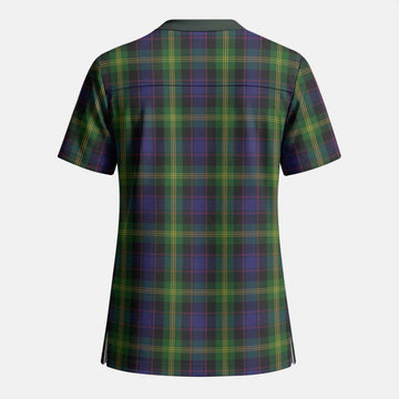 Watson Tartan Scrub Top - Tartan Vibes Clothing