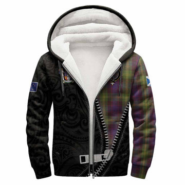 Watson Tartan Sherpa Hoodie New Zealand Pattern Unique Zipper Stylized