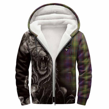 Watson Tartan Sherpa Hoodie Roaring Lion Heritage