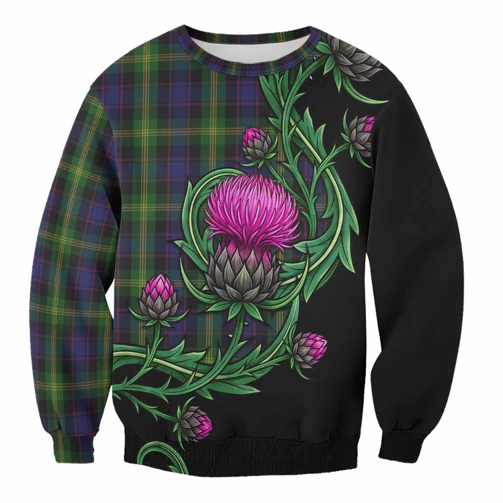Watson Tartan Sweatshirt Resilient Scottish Thistle