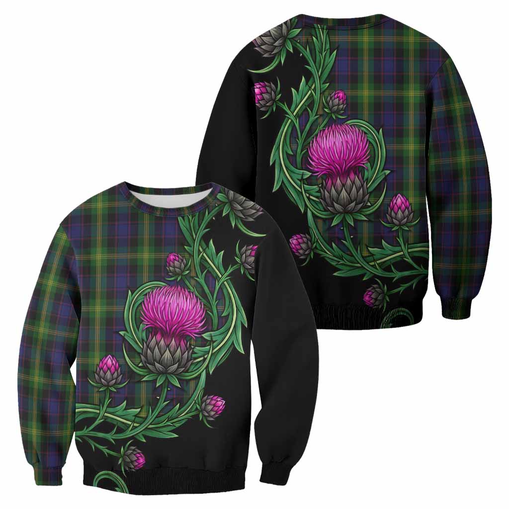 Watson Tartan Sweatshirt Resilient Scottish Thistle