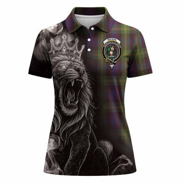 Watson Tartan Women Polo Shirt Roaring Lion Heritage