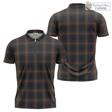 Watt Tartan Zipper Polo Shirt