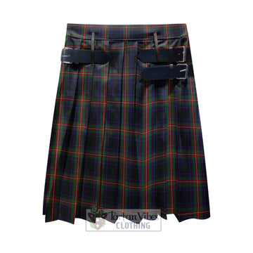 Watt Tartan Men's Pleated Skirt - Fashion Casual Retro Scottish Kilt Style