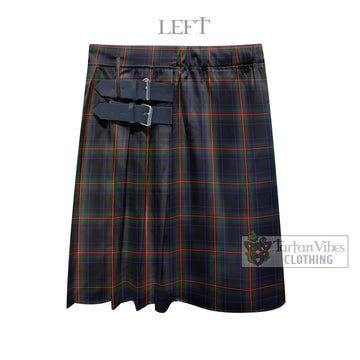 Watt Tartan Men's Pleated Skirt - Fashion Casual Retro Scottish Kilt Style