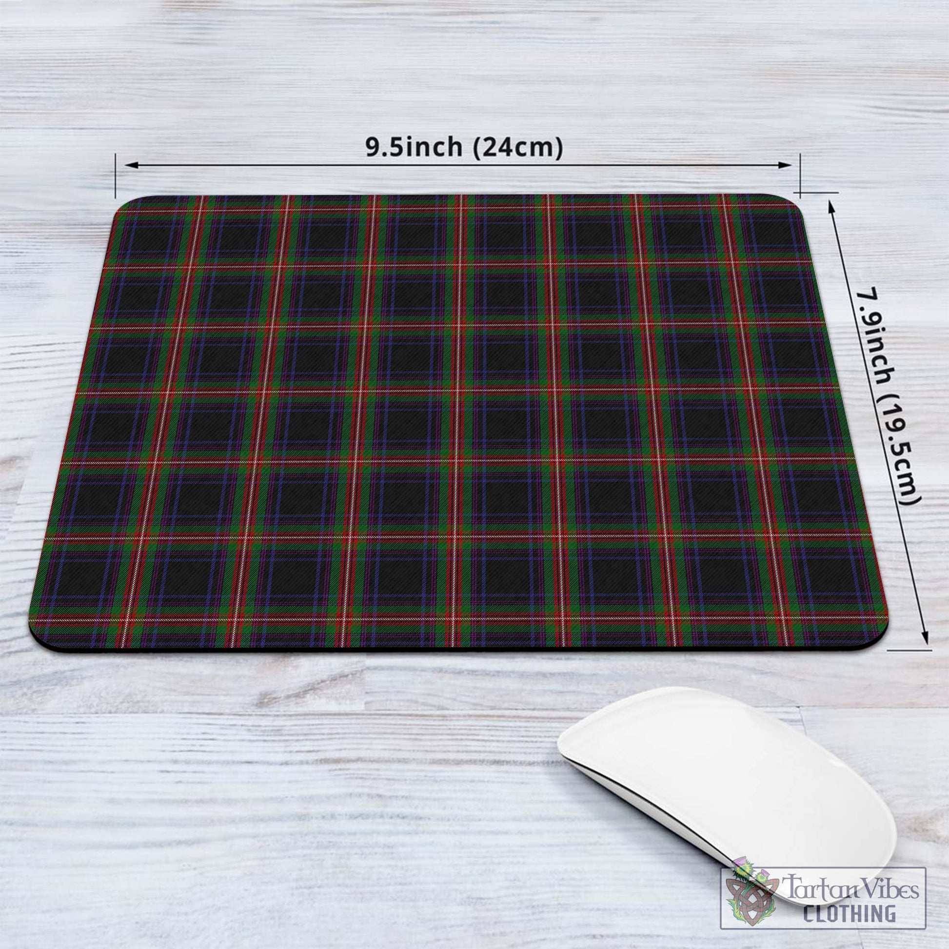 Tartan Vibes Clothing Watt Tartan Mouse Pad