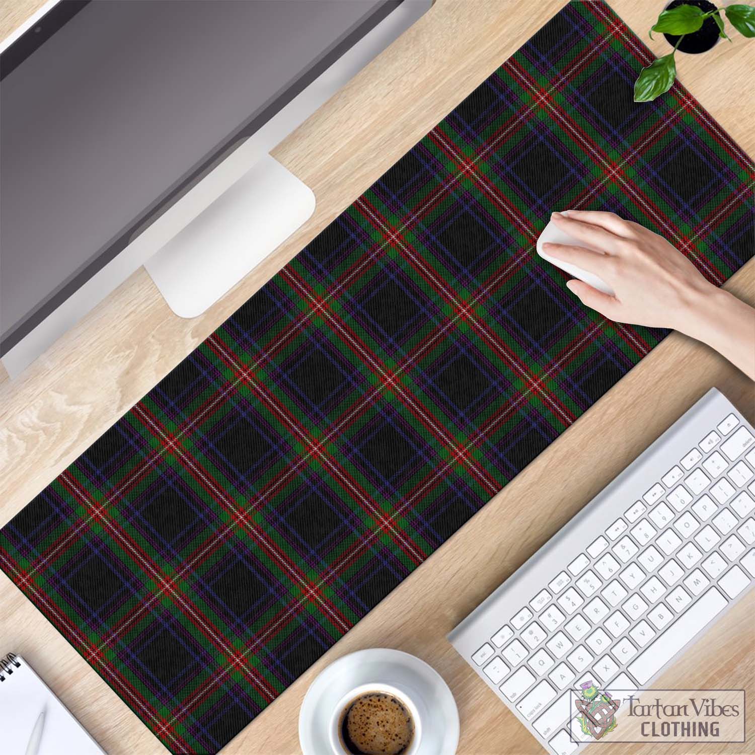 Tartan Vibes Clothing Watt Tartan Mouse Pad