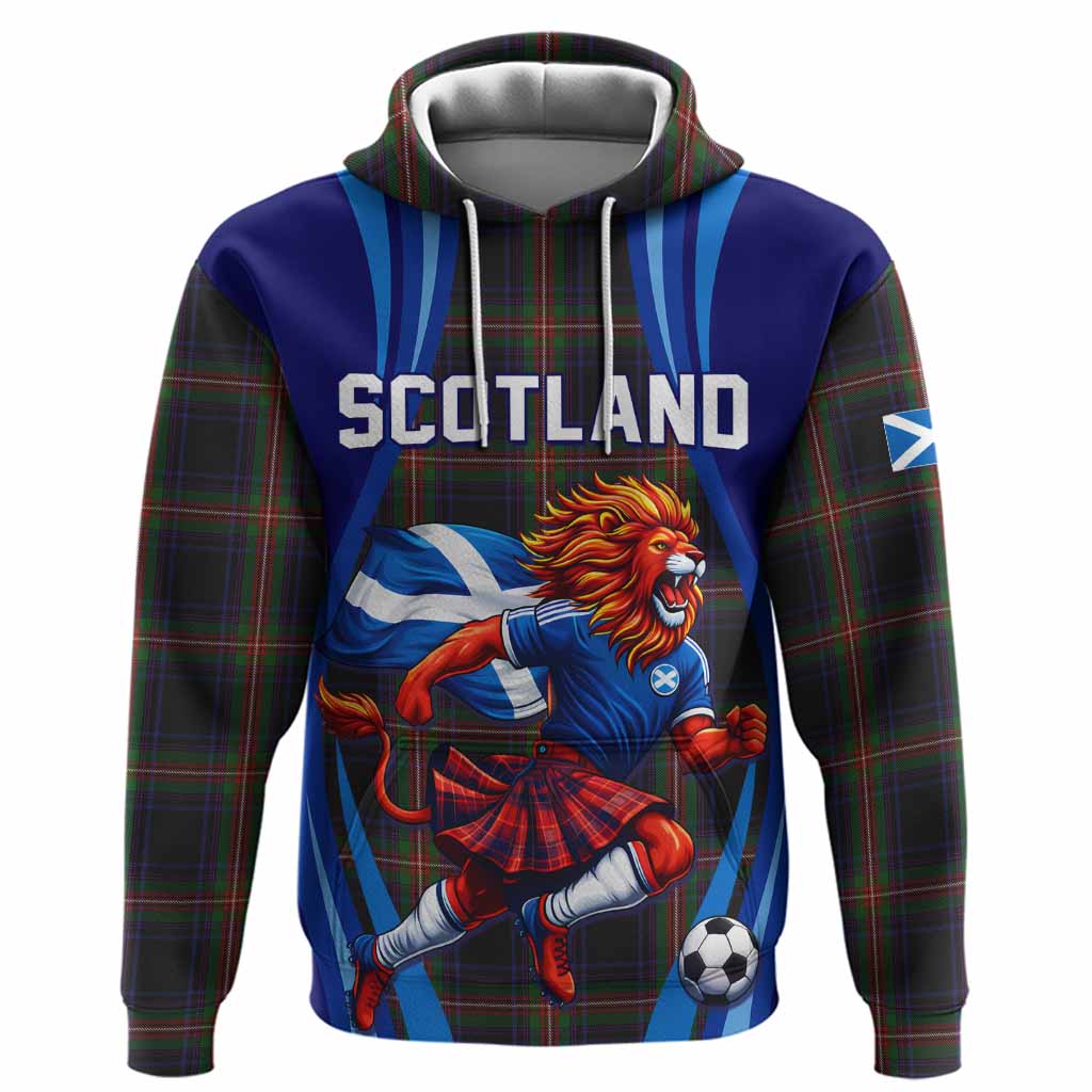 Watt Scotland Football Tartan Hoodie Lion Mascot Go Scottish