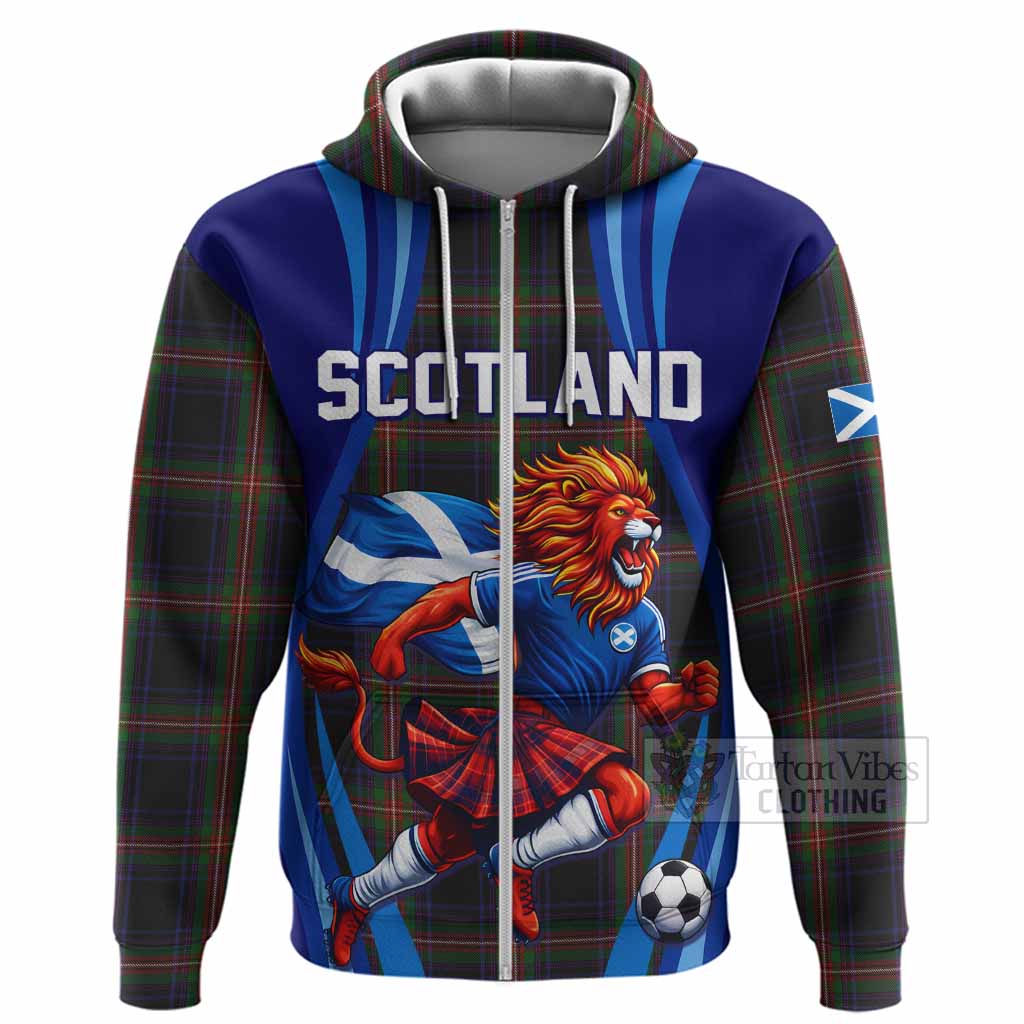 Watt Scotland Football Tartan Hoodie Lion Mascot Go Scottish