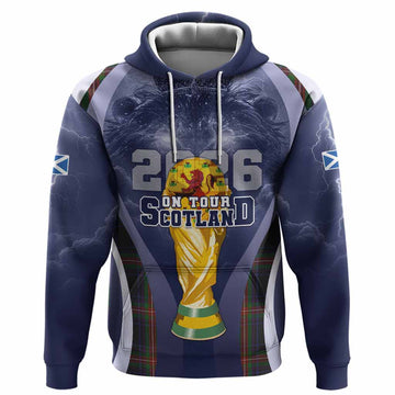 Watt Scotland Football Tartan Hoodie Scotland On Tour Trophy Style