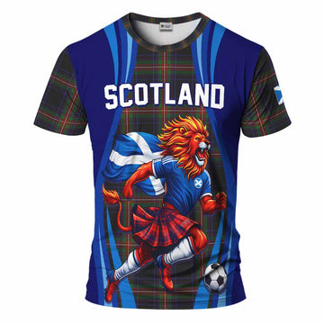 Watt Scotland Football Tartan T-Shirt Lion Mascot Go Scottish
