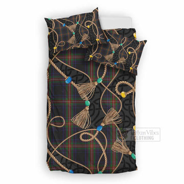 Watt Scottish Tartan Twisted Ropes Stylized Bedding Set UK Bedding Set UK Double 79*79 inch - Tartan Vibes Clothing
