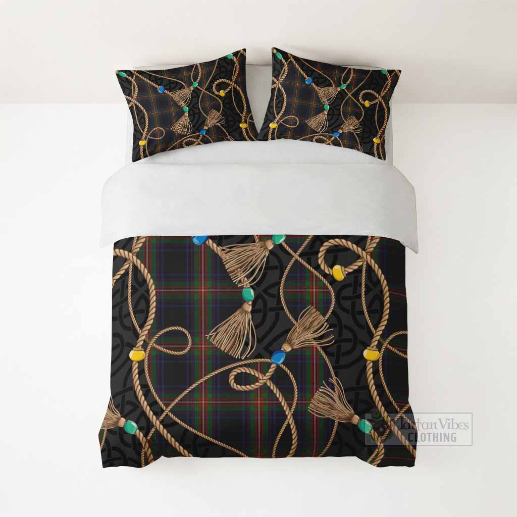 Watt Scottish Tartan Twisted Ropes Stylized Bedding Set - Tartan Vibes Clothing