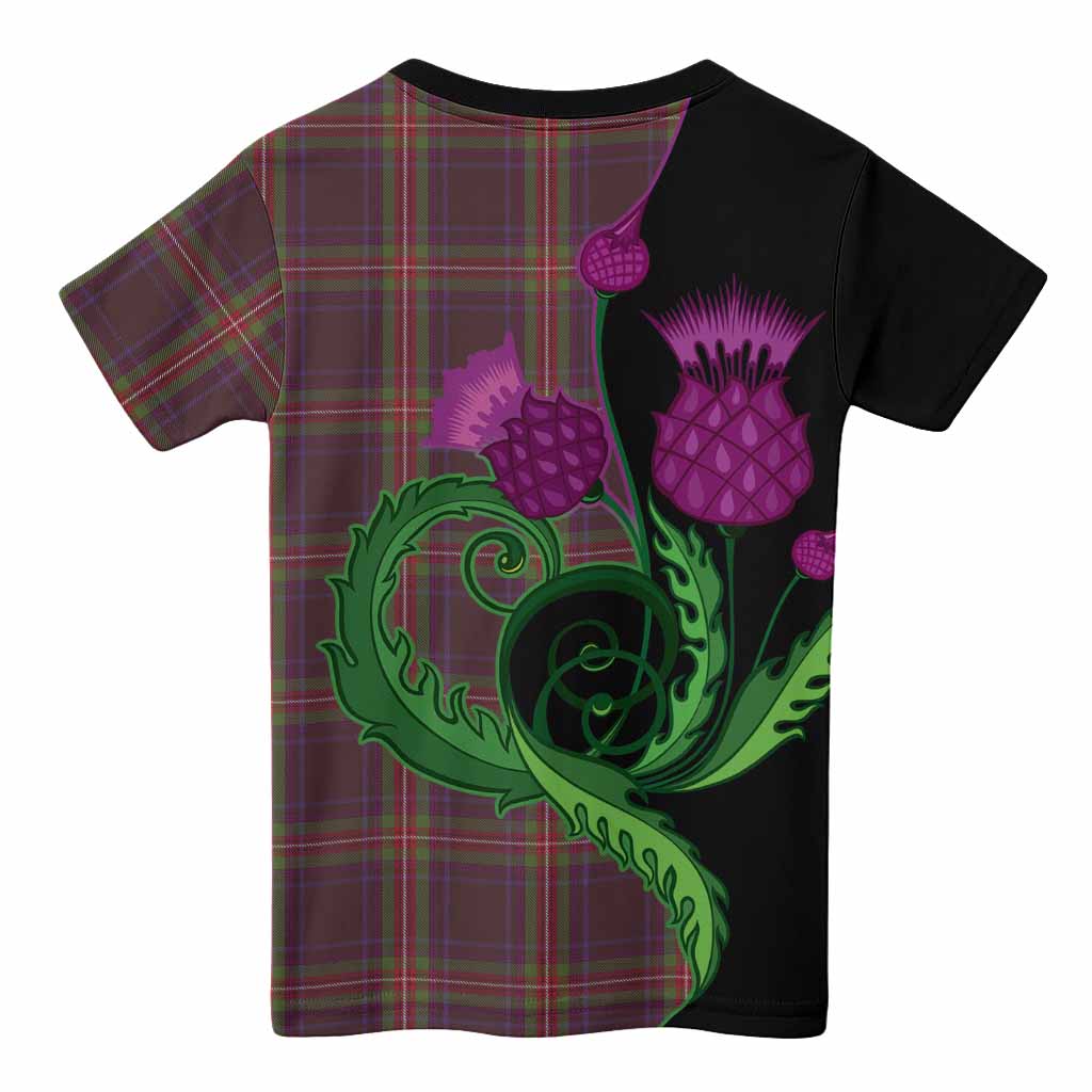 Watt Tartan Kid T-shirt Traditional Scottish Thistle