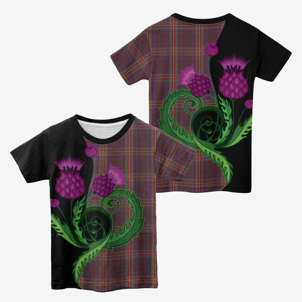 Watt Tartan Kid T-shirt Traditional Scottish Thistle