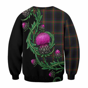 Watt Tartan Sweatshirt Resilient Scottish Thistle - Tartan Vibes Clothing