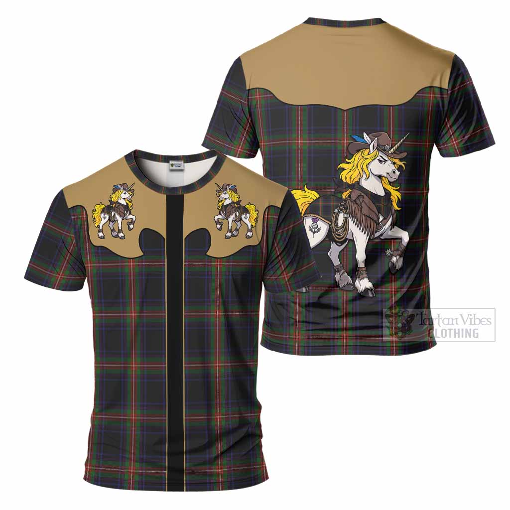 Watt Tartan T-Shirt Rodeo Unicorn Retro Style