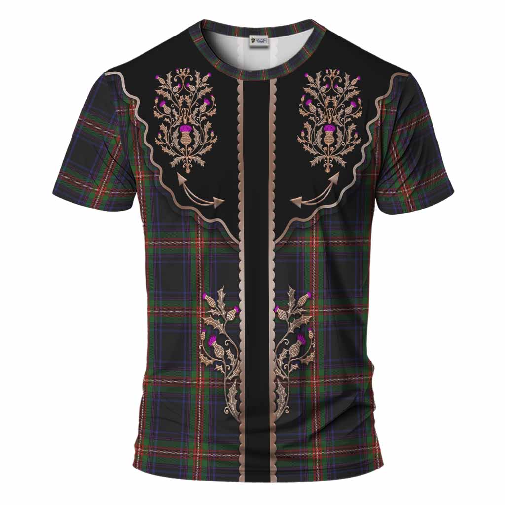 Watt Tartan T-Shirt Thistle Ornament Western Yoke
