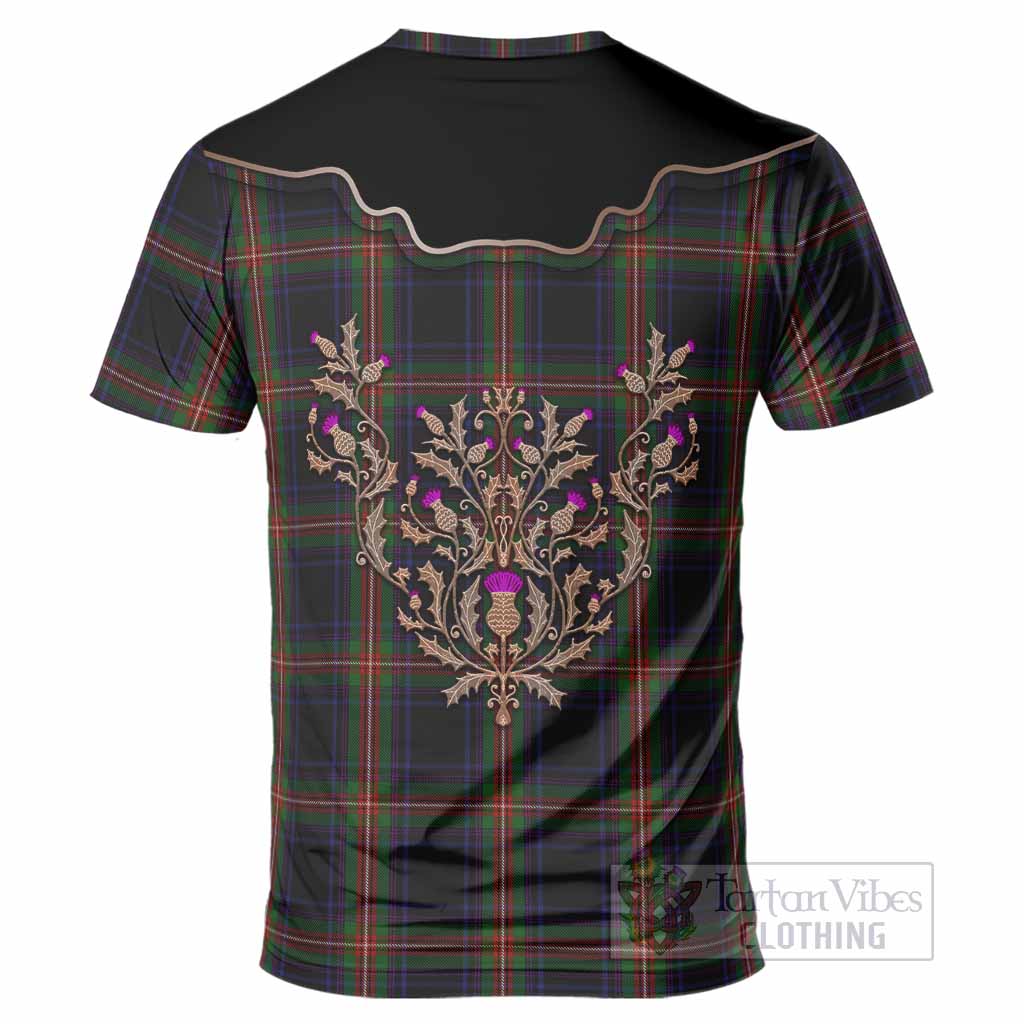 Watt Tartan T-Shirt Thistle Ornament Western Yoke