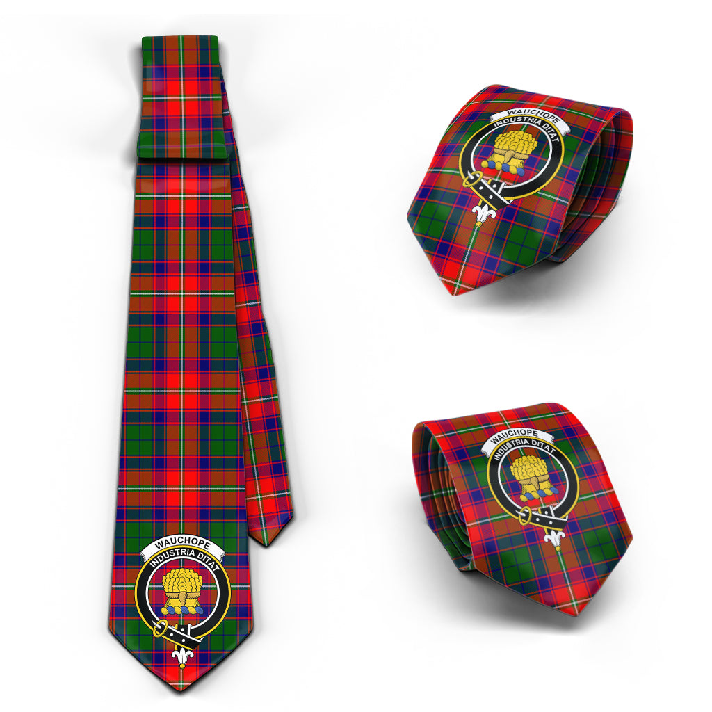 wauchope-tartan-classic-necktie-with-family-crest