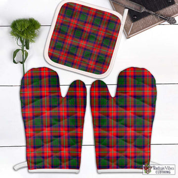 Wauchope Tartan Combo Oven Mitt & Pot-Holder Combo 2 Oven Mitt & 1 Pot-Holder Black - Tartan Vibes Clothing