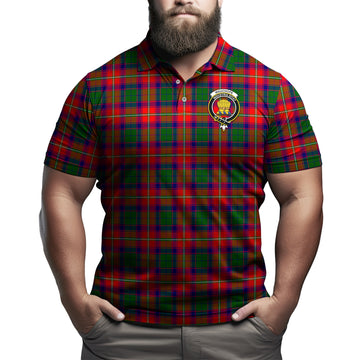 Wauchope Tartan Men's Polo Shirt with Family Crest