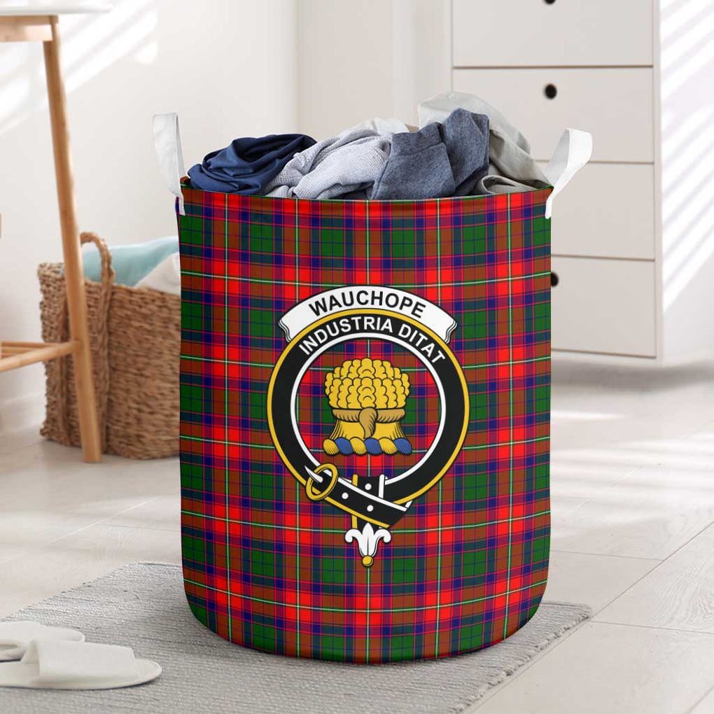 Wauchope Tartan Laundry Basket with Family Crest One Size - Tartan Vibes Clothing