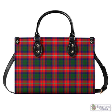 Wauchope Tartan Luxury Leather Handbags L - Tartan Vibes Clothing