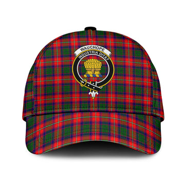 Wauchope Tartan Classic Cap with Family Crest