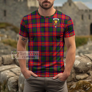 Wauchope Tartan Cotton T-Shirt with Family Crest