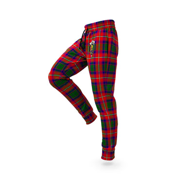 Wauchope Tartan Joggers Pants with Family Crest