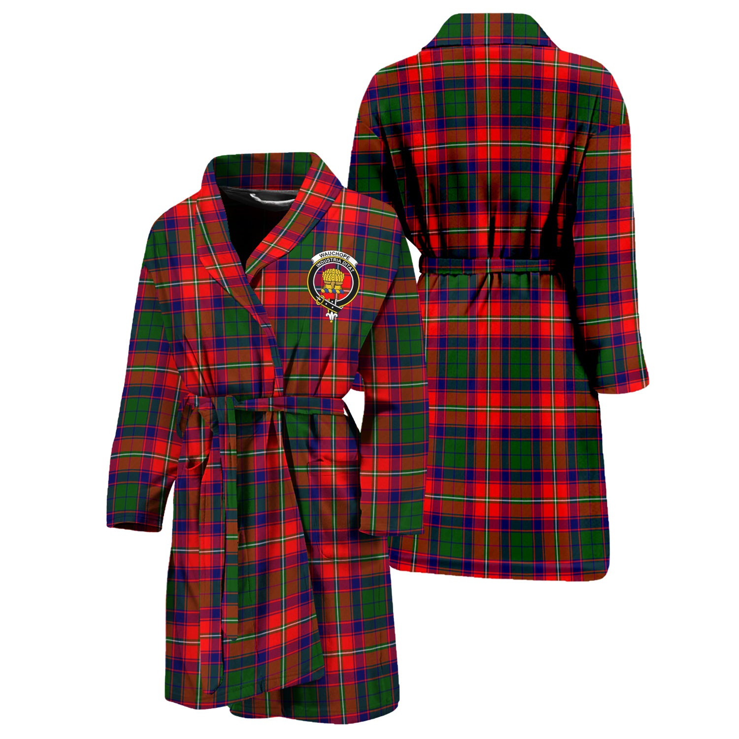 wauchope-tartan-bathrobe-with-family-crest