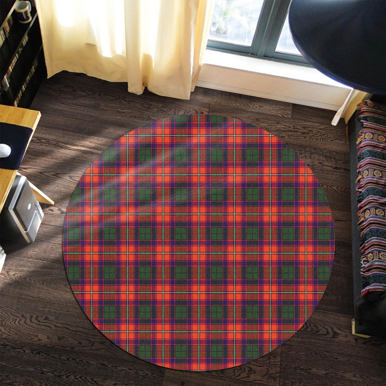Wauchope Tartan Round Rug Premium Round Rug - Tartan Vibes Clothing