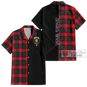 Wauchope Tartan Hawaiian Shirt with Family Crest and Half Of Me Style Kid - Tartan Vibes Clothing