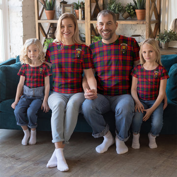 Wauchope Tartan T-Shirt with Family Crest