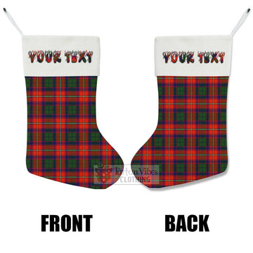 Wauchope Tartan Christmas Stocking with Personalized Text - Tartan Vibes Clothing