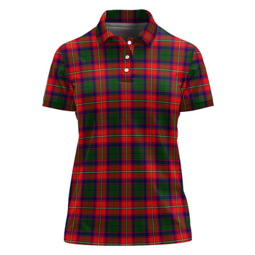 Wauchope Tartan Polo Shirt For Women