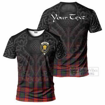 Wauchope Tartan T-Shirt with Family Crest Celtic Thistle Vibes - Tartan Vibes Clothing