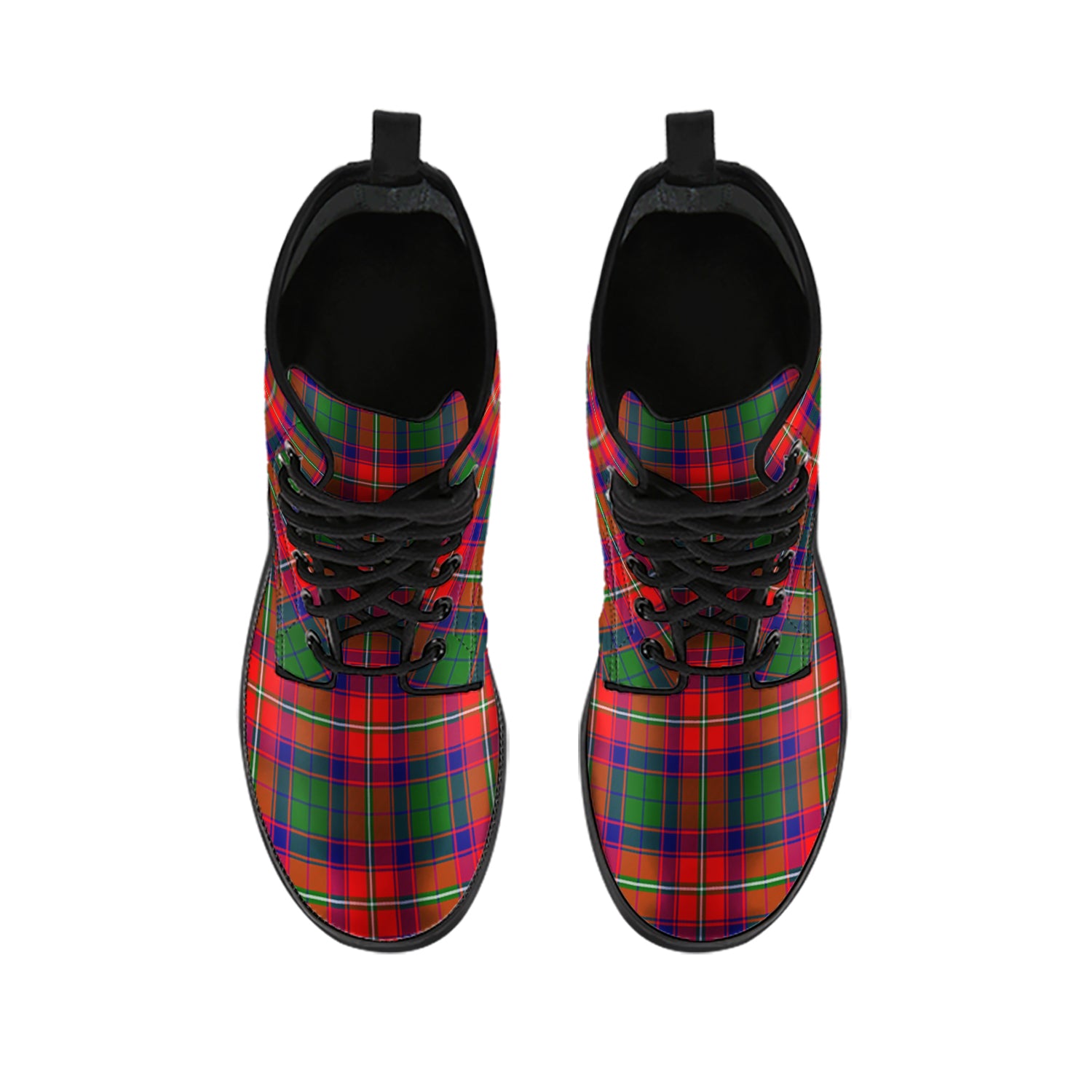 Wauchope Tartan Leather Boots - Tartan Vibes Clothing