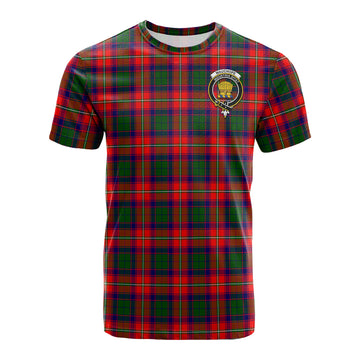Wauchope Tartan T-Shirt with Family Crest