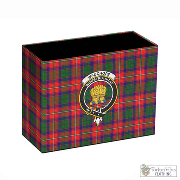 Wauchope Tartan Pen Holder with Family Crest - Tartan Vibes Clothing