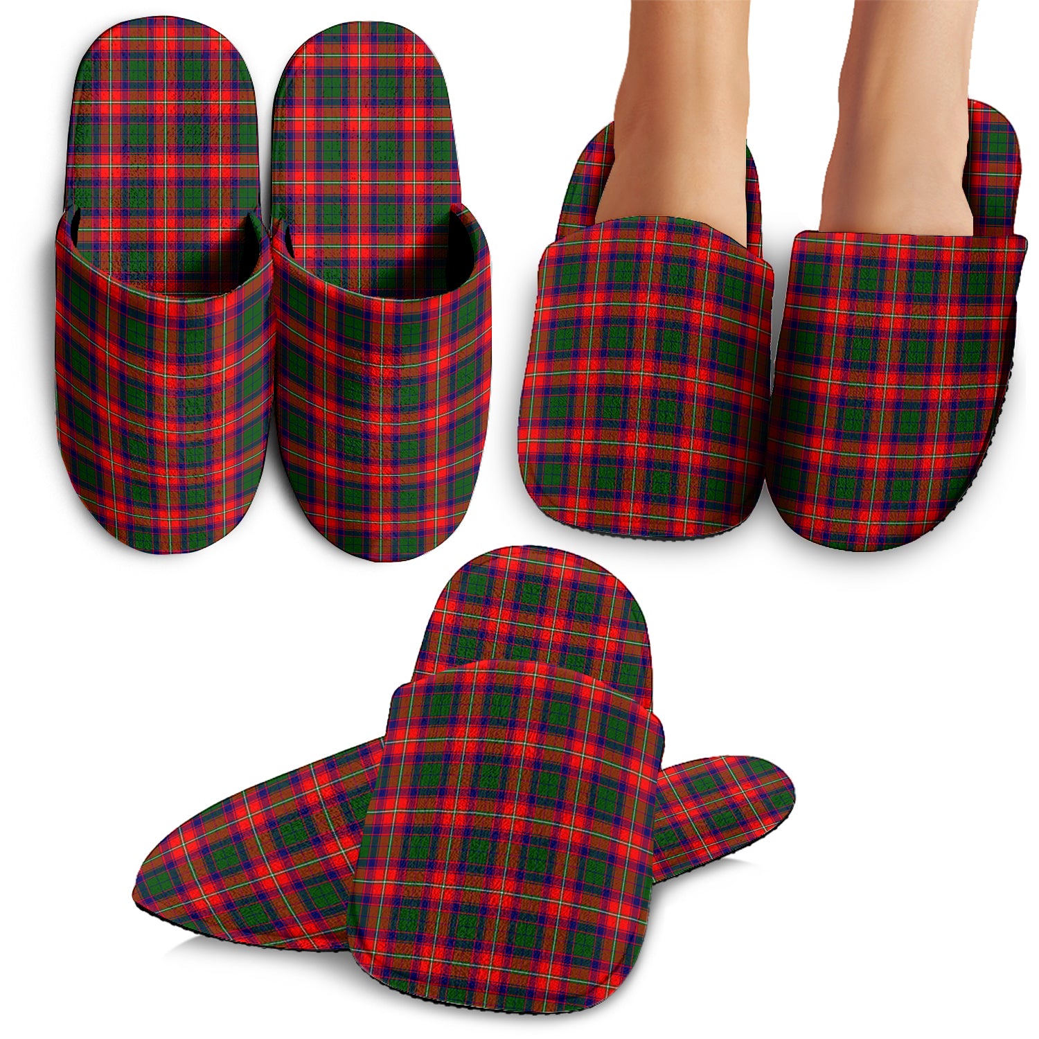 Wauchope Tartan Home Slippers - Tartan Vibes Clothing