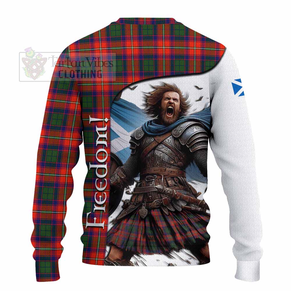 Wauchope Crest Tartan Knitted Sweater Inspired by the Freedom of Scottish Warrior - Tartan Vibes Clothing