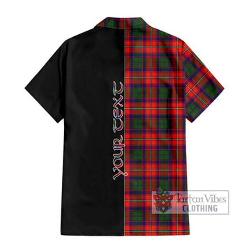 Wauchope Tartan Hawaiian Shirt with Family Crest and Half Of Me Style - Tartan Vibes Clothing
