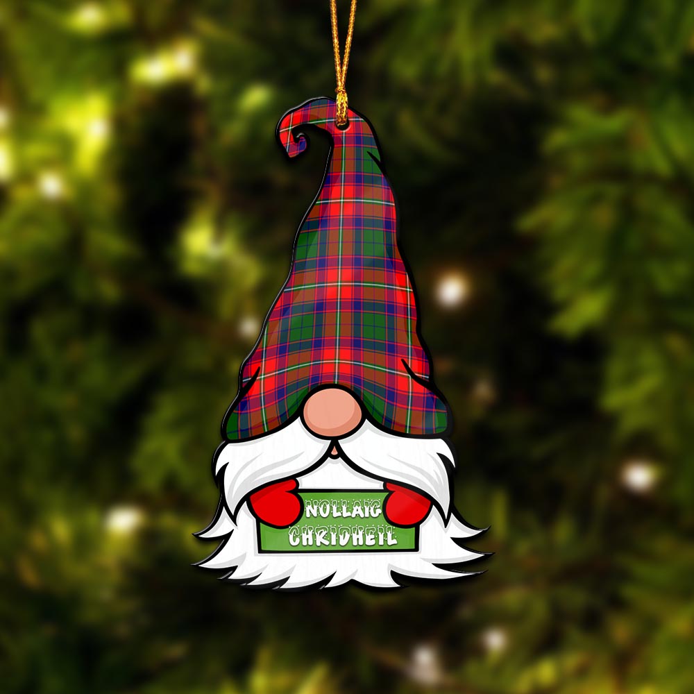 Wauchope Gnome Christmas Ornament with His Tartan Christmas Hat - Tartan Vibes Clothing